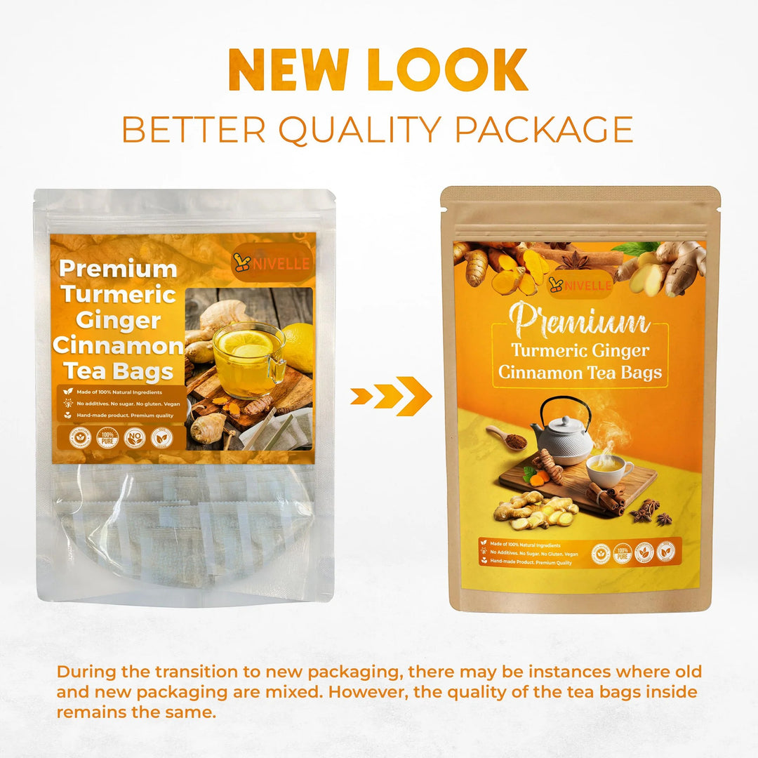 Nivelle® Turmeric Ginger Cinnamon Tea
