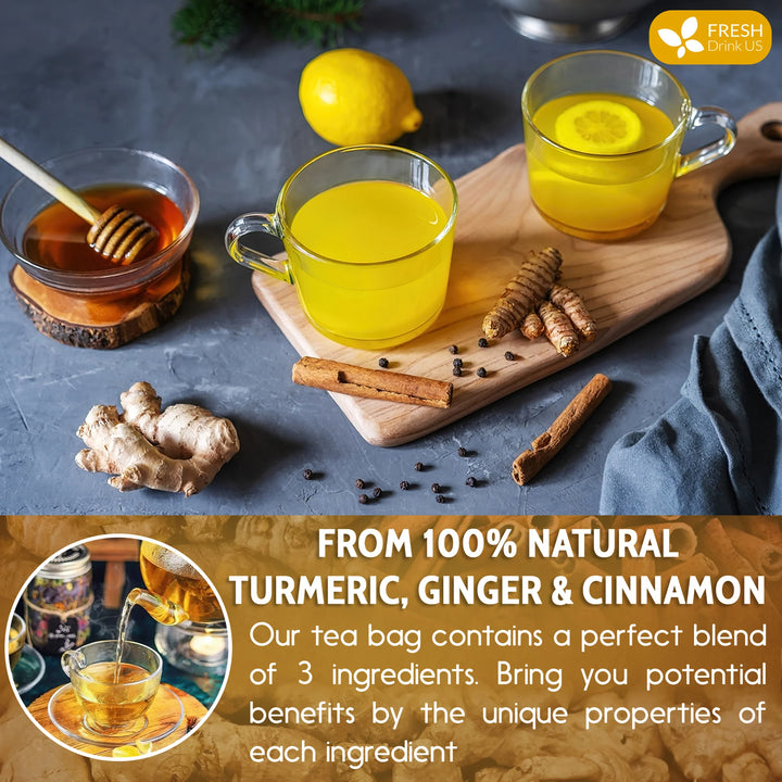 Nivelle® Turmeric Ginger Cinnamon Tea